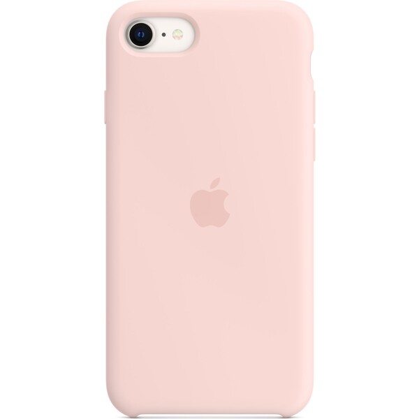 Apple silikónový kryt iPhone SE (2022/2020) kriedovo ružová