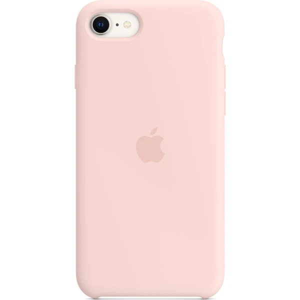Apple silikónový kryt iPhone SE (2022/2020) kriedovo ružová - Puzdra - Hlavný obrázok