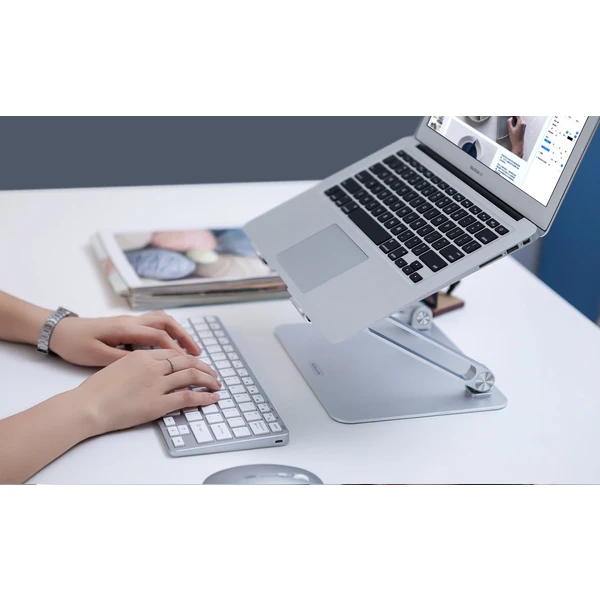 Nillkin ProDesk Adjustable stojanček na notebook strieborný - Stojany - Obrázok JJKX000501