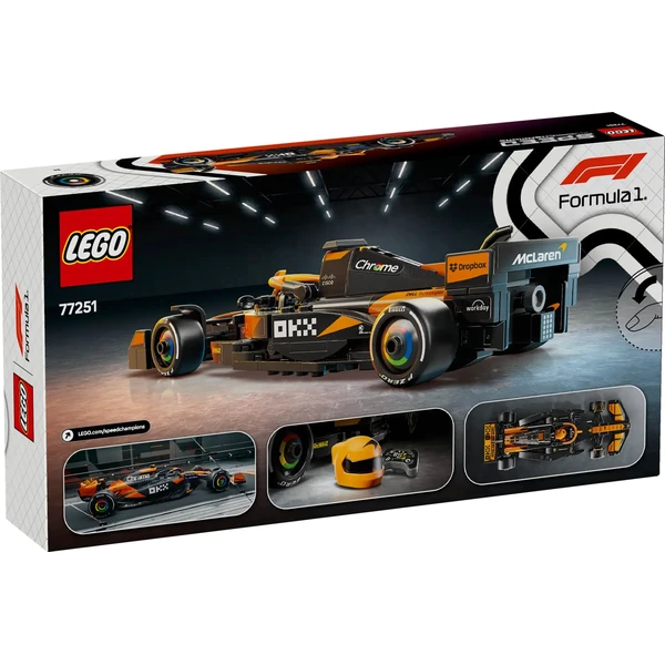 LEGO Speed ??Champions 77251 Závodné auto McLaren F1 Team MCL38 - LEGO - Obrázok JJSE000J01