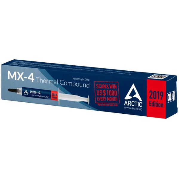 Arctic MX-4 2019 (20g) - Teplovodivé pasty a opasky - Obrázok JJY6100501