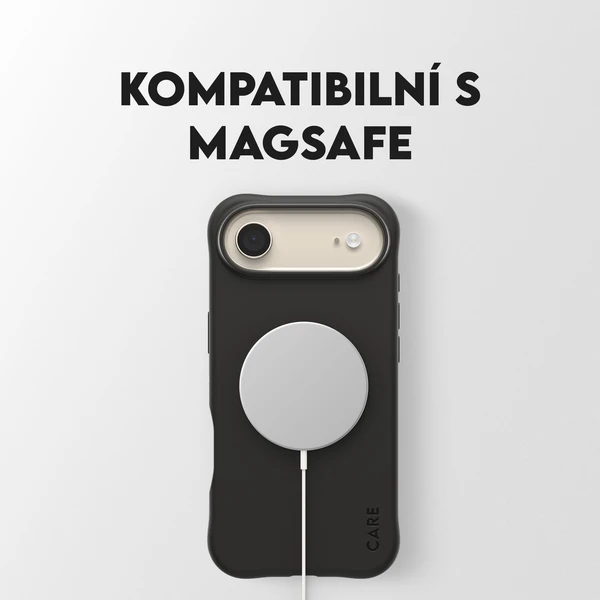 PanzerGlass® CARE Samba kryt s MagSafe Apple iPhone Air Black - Puzdra - Obrázok JKDH000K01