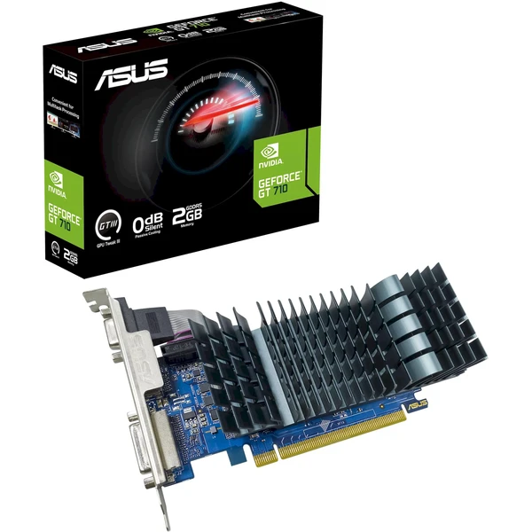 ASUS NVIDIA GeForce GT 710 2GB GDDR5 EVO - Grafické karty - Obrázok JKDI000K01