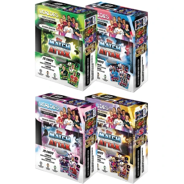 Futbalové karty Topps UCC Match Attax 2025/26 Booster Tin - Futbalové karty - Hlavný obrázok