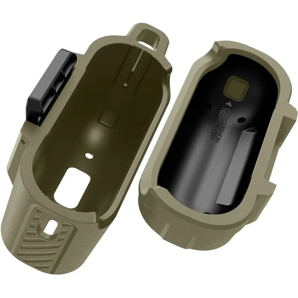Spigen Lock Fit odolné púzdro Apple AirPods Pro 2 gen. vintage khaki - Puzdra - Obrázok JKK0000N01