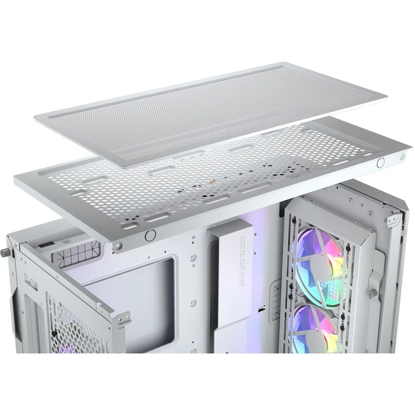 COUGAR DUOFACE Pro RGB biela - Počítačové skrine - Obrázok JKU7000N01