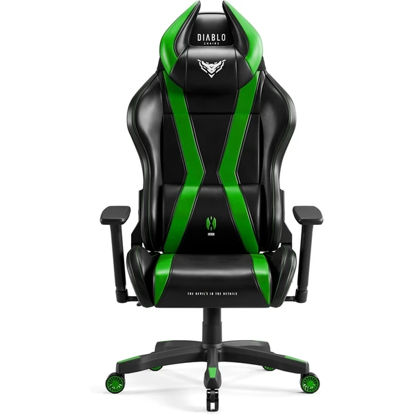 Diablo X-Horn 2.0 Normal Size herná stolička čierno-zelená - Stoličky - Hlavný obrázok