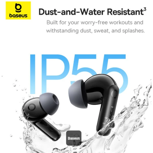 Baseus Bass BP1 Pro bluetooth slúchadlá čierna - Slúchadlá - Obrázok JLBQ000K01