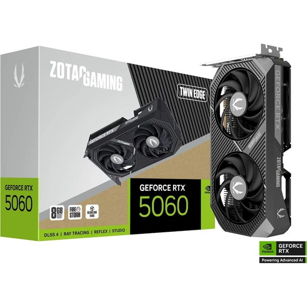 ZOTAC NVIDIA GeForce RTX 5060 Twin Edge - Grafické karty - Obrázok JLLI000K01