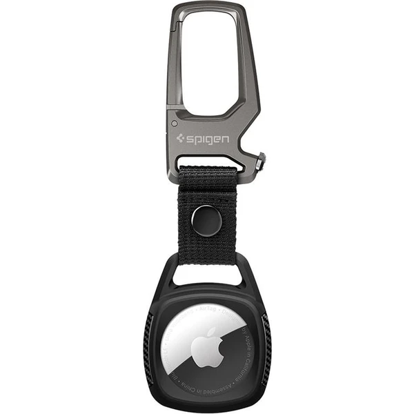 Spigen Rugged Armor Apple AirTag čierne - Puzdra - Hlavný obrázok