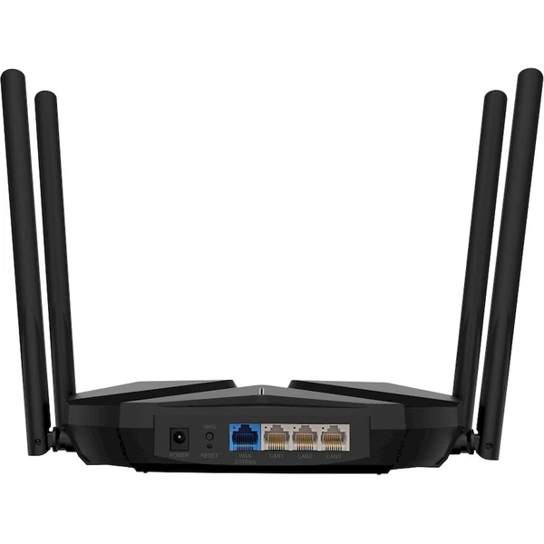 Mercusys MR85X Wi-Fi 6 router čierny - Wi-Fi routery - Obrázok JMNK000K01