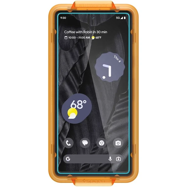 Spigen Glass AlignMaster 2 Pack tvrdené sklo pre Google Pixel 7a číre - Ochranné fólie a sklo - Obrázok JMV1000701
