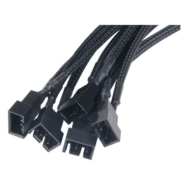 Akasa Flexa FP5 pre pripojenie 5 PWM ventilátorov - Káble a redukcie - Obrázok JN4X600301
