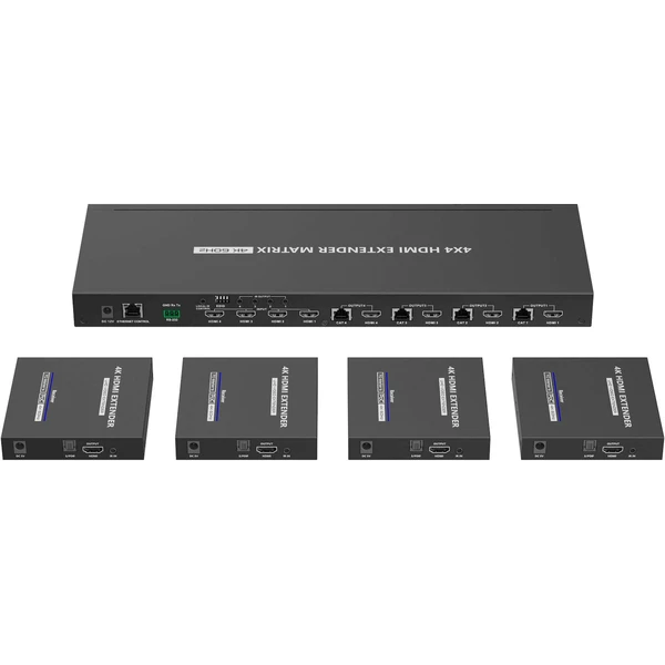 PremiumCord HDMI2.0 Matrix Extender Switch 4:4 - Ostatné - Obrázok JNPF000K01