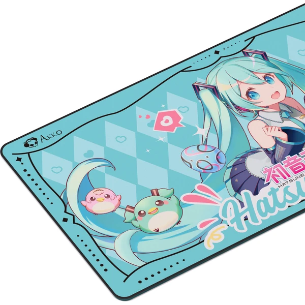 Akko x Hatsune Miku podložka pod myš a klávesnicu - Podložky - Obrázok JNQG000K01