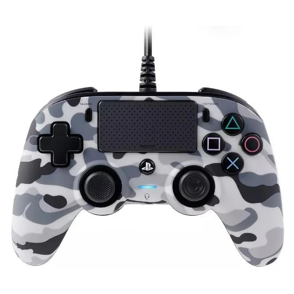 PS4 HW Gamepad Nacon Compact Controller Camo Grey - Herné ovládače - Hlavný obrázok