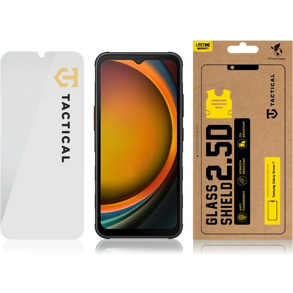 Tactical Glass Shield 2.5D sklo pre Samsung Galaxy Xcover7 číre - Ochranné fólie a sklo - Obrázok JO32000O01