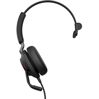 Jabra Evolve2 40 SE USB-C/A MS Mono slúchadlá čierna - Slúchadlá