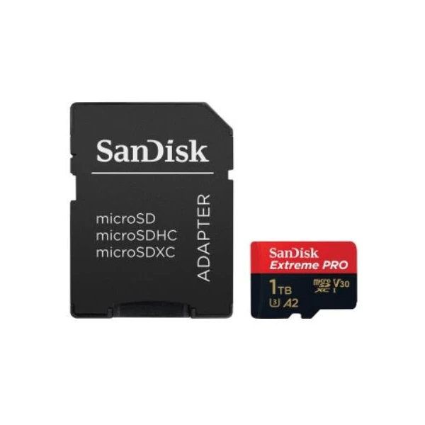 SanDisk Extreme PRO microSDXC 1TB + SD adaptér - Pamäťové karty - Hlavný obrázok