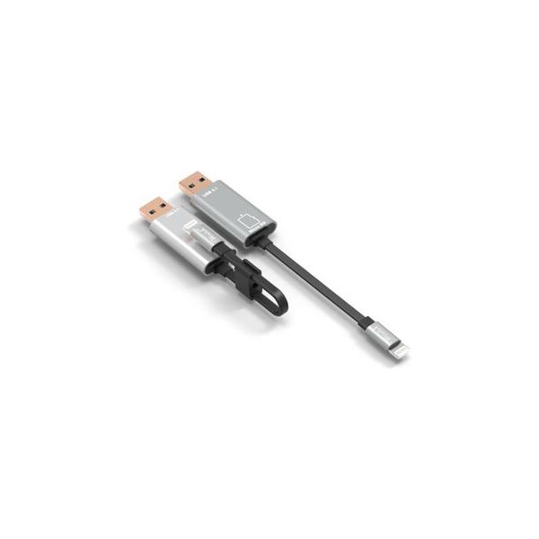 PremiumCord Lightning nabíjací a synchr. kábel, 8pin - USB s čítačkou kariet, 15cm