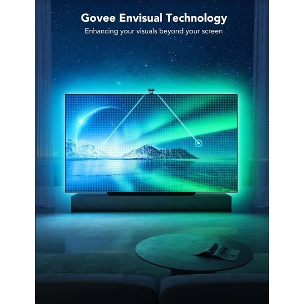 Govee TV Backlight T2 55-65" s duálnou kamerou - Inteligentné osvetlenie - Obrázok JOG4000J01