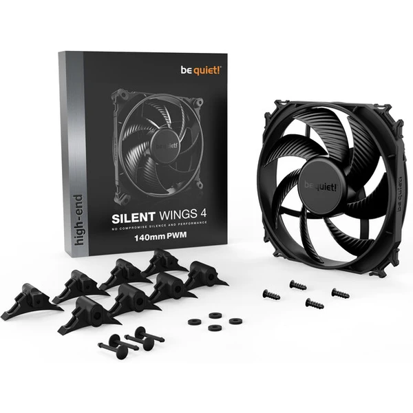 Be quiet! Silent Wings 4 PWM 140mm - Ventilátory pre PC - Obrázok JOUG300401