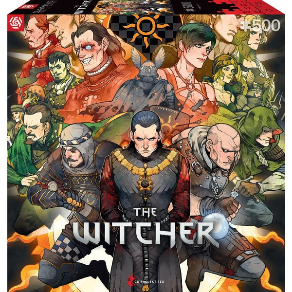 Puzzle The Witcher Nilfgaard (500) - Puzzle - Obrázok JP2T100501