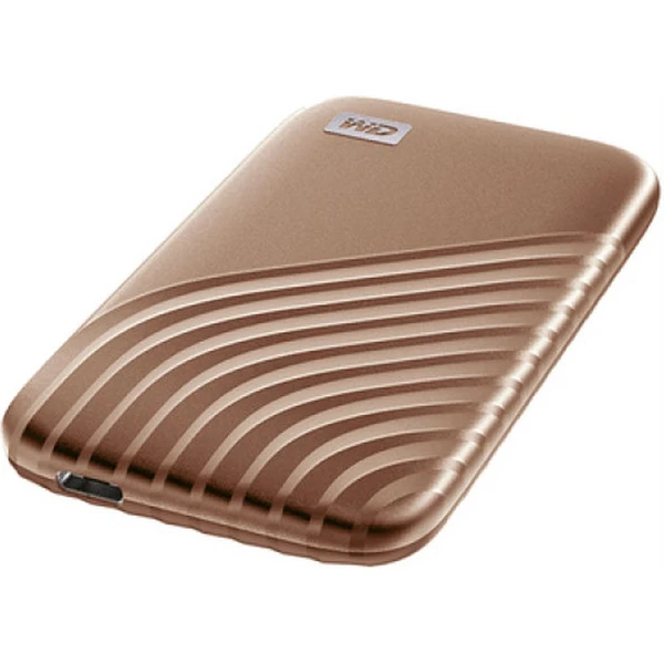 WD My Passport externý SSD 1TB zlatý - SSD - Obrázok JPHY100401