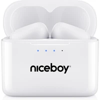Niceboy HIVE Podsie 4 bezdrôtové slúchadlá biela - Slúchadlá