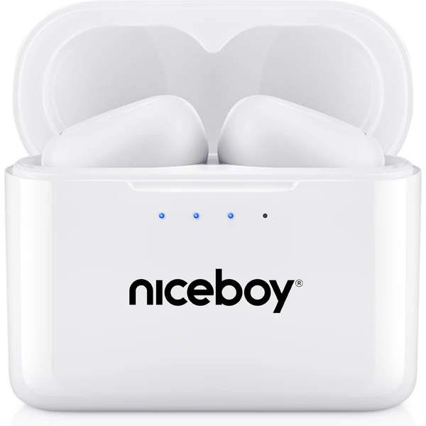 Niceboy HIVE Podsie 4 bezdrôtové slúchadlá biela - Slúchadlá - Hlavný obrázok