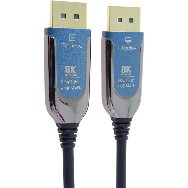 PremiumCord Câble DisplayPort 1.3/1.4 8K M/M 1,5 m, mâle vers mâle, 32,4 Gbps, vidéo 8K @ 30 Hz, 5K @ 60 Hz, 4K @ 120 Hz 2160p, HDCP 2.2, connecteurs plaqués or, noir PremiumCord Câble DisplayPort 1.3/1.4 8K M/M 1,5 m, mâle vers mâle, 32,4 Gbps, vidéo 8K @ 30 Hz, 5K @ 60 Hz, 4K @ 120 Hz 2160p, HDCP 2.2, connecteurs plaqués or, noir