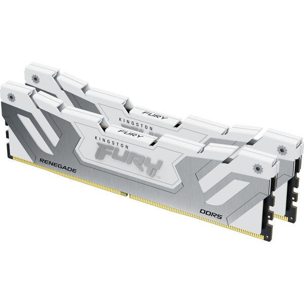 Kingston FURY Renegade White RGB DDR5 48GB 8400MHz CL40 CUDIMM (2x24GB) XMP