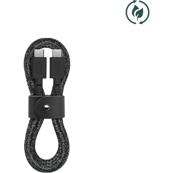 Native Union Belt Cable USB-C/USB-C kábel 1,2m, 60W cosmos - Káble a redukcie - Obrázok JR37000L01