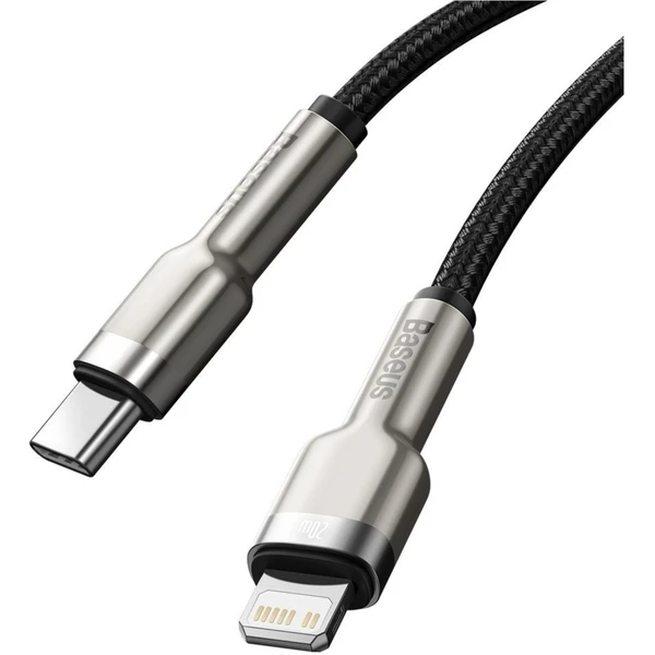 Baseus Cafule USB-C/Lightning napájací kábel 20W 2m čierny - Káble a redukcie - Obrázok JSKGF00101