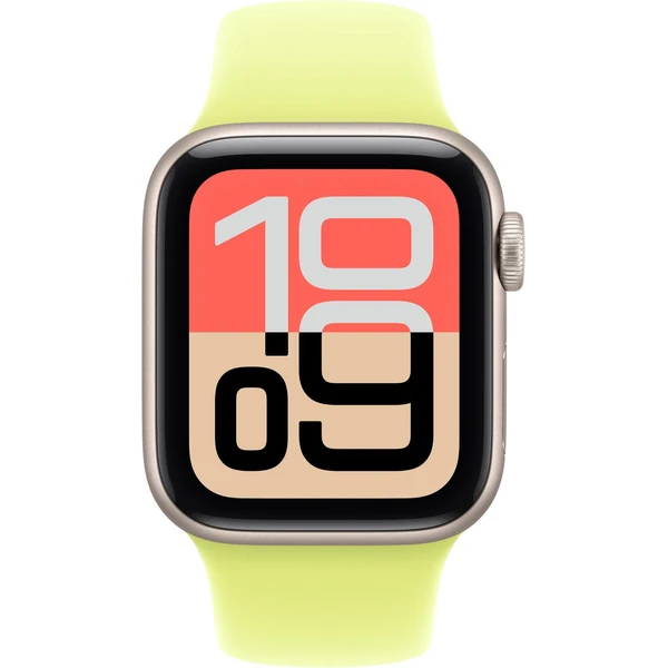 Apple Watch 41/40/38mm neónovo žltý športový remienok S/M - Remienky - Obrázok JTWH000K01