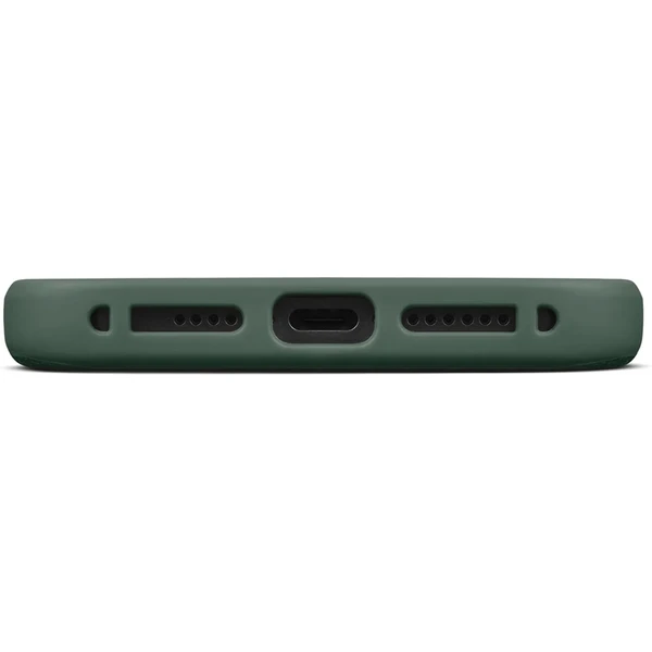 Woolnut MagSafe kožený kryt pre iPhone 15 Plus tmavo zelený - Puzdra - Obrázok JU00000L01
