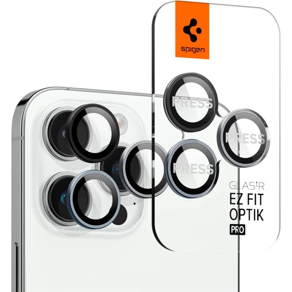 Spigen Glass TR EZ Fit Optik Pro skla iPhone 17-14 Pro/17-14 Pro Max zero one (2 ks) - Ochranné fólie a sklo - Hlavný obrázok