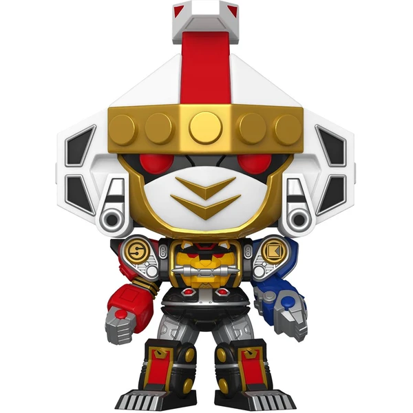 Funko POP! #1783 Movies: Mighty Morphin Power Rangers The Movie - Ninja Megazord (Super) (Metallic) - Funko POP! - Obrázok JU7H000K01