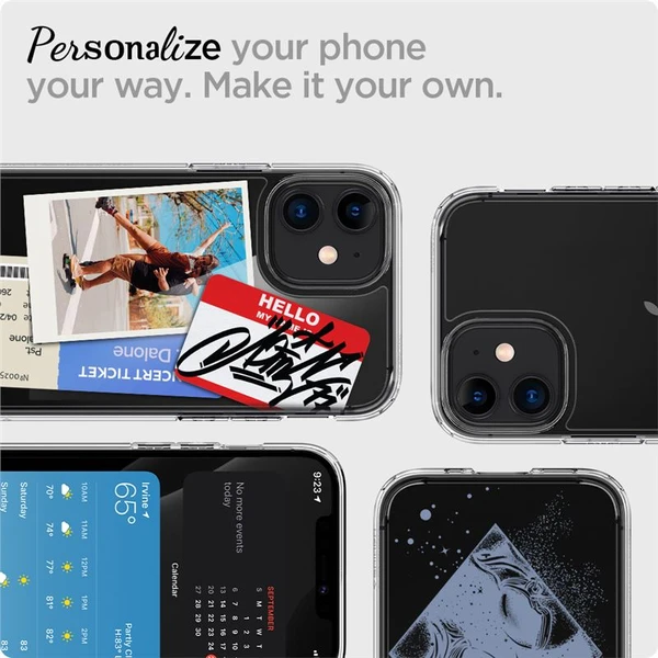 Spigen Ultra Hybrid kryt iPhone 12 mini číry - Puzdra - Obrázok JUA3200401