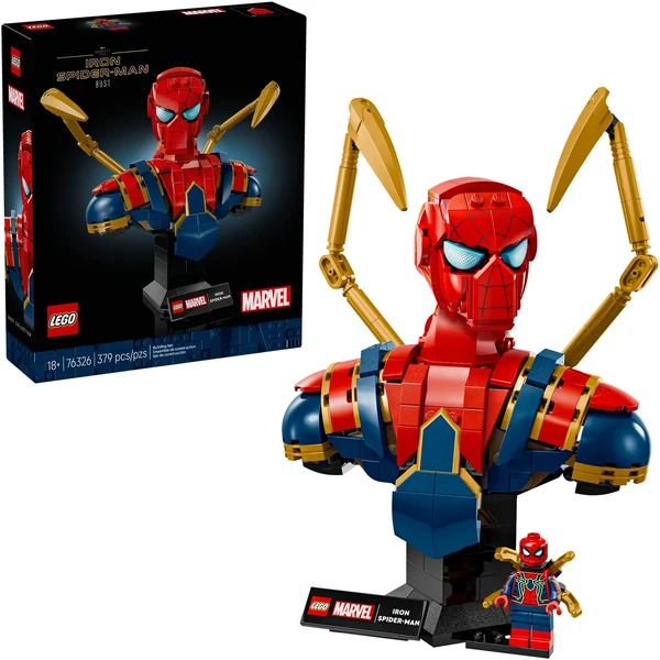 LEGO Marvel 76326 Busta Iron Spider-Mana - LEGO - Hlavný obrázok