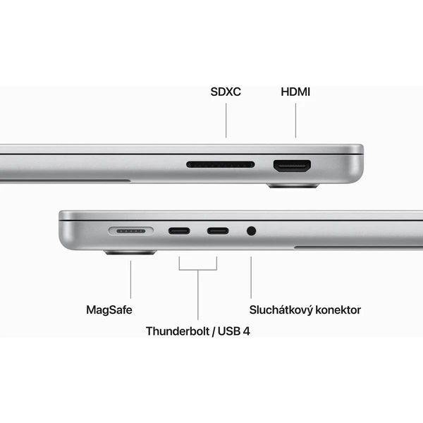 Apple MacBook Pro 14" / M3 / 1TB (2023) - Notebooky - Obrázok JUC0000L01
