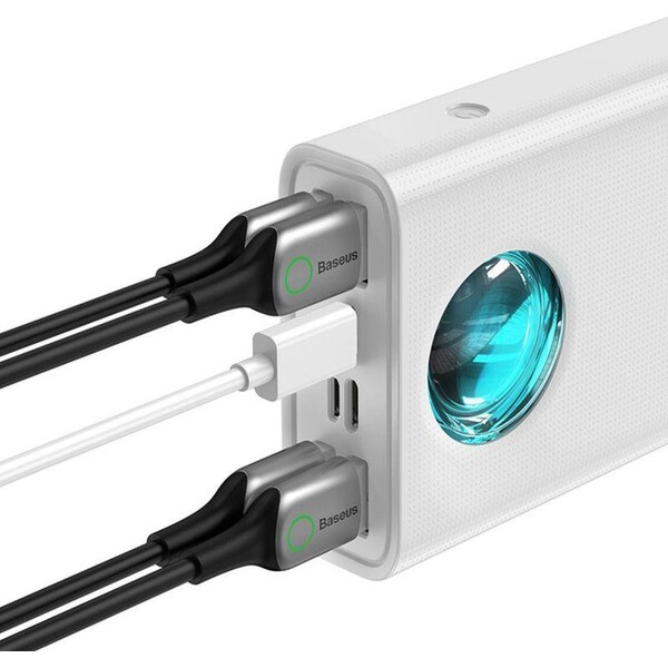 Baseus Amblight QC 30000mAh, 65W biela - Powerbanky - Obrázok JUHL000K01