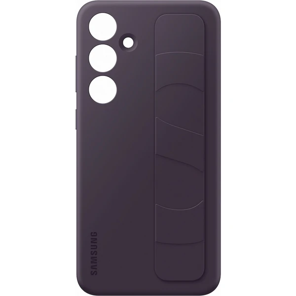 Samsung Standing Grip Case Galaxy S24+ Tmavo fialový - Puzdra - Obrázok JUR1000N01