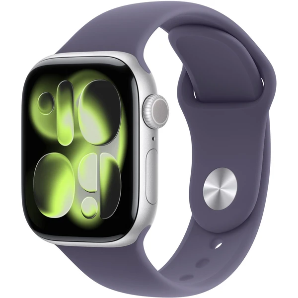Apple Watch 42/41/40/38mm hmlovo fialový športový remienok M/L - Remienky - Hlavný obrázok