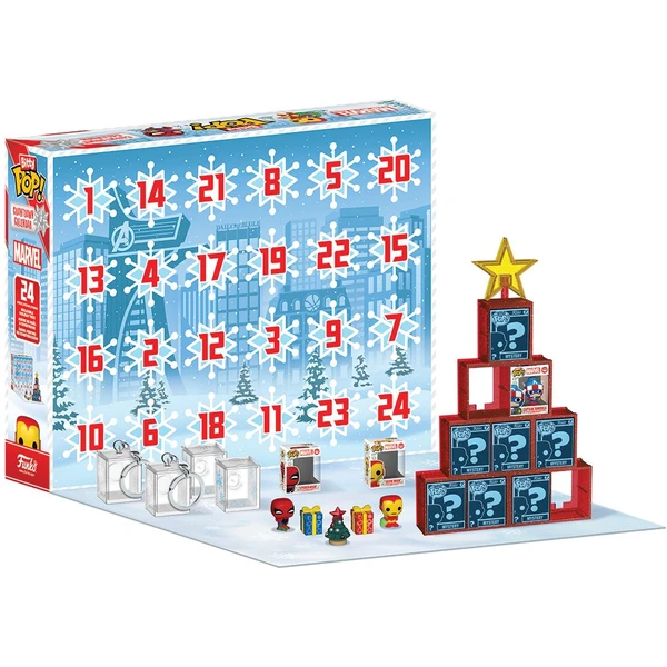 Funko Bitty POP! Countdown Calendar: Marvel Comics - Funko POP! - Obrázok JV7H000K01