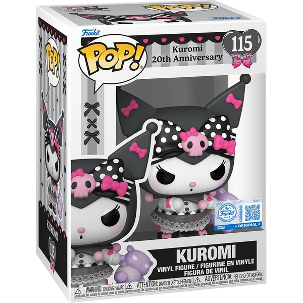Funko POP! #115 Sanrio: Hello Kitty & Friends - Kuromi (20th Anniversary) - Funko POP! - Obrázok JVHK000K01