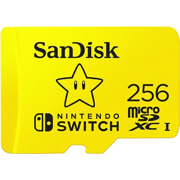 E-shop SanDisk Nintendo Switch microSDXC 256GB