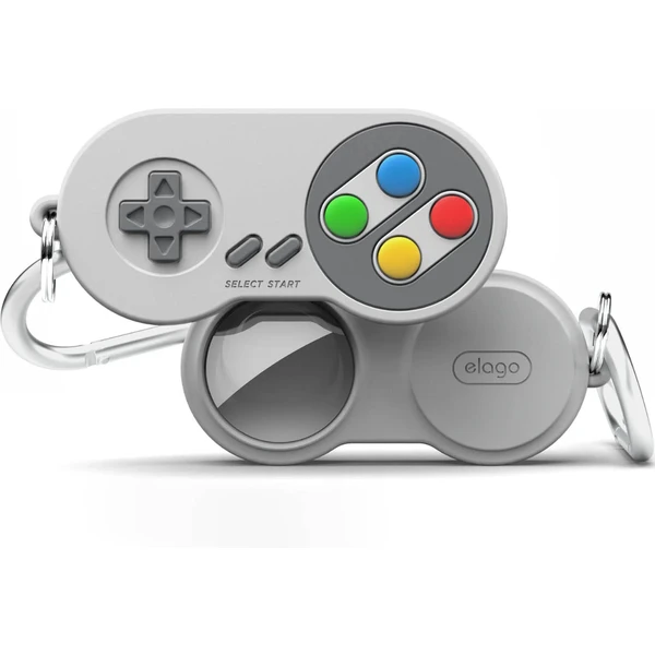 ELAGO W5 GamePad puzdro pre Apple AirTag šedé - Puzdra - Hlavný obrázok