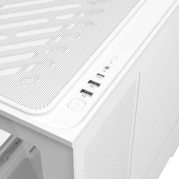ASUS PRIME AP202 TG ARGB WHITE - Počítačové skrine - Obrázok JXOF000K01
