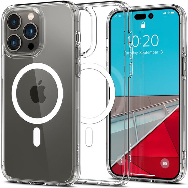 E-shop Spigen Ultra Hybrid kryt Mag iPhone 14 Pre biely